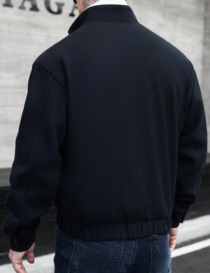 Jachetă Shein MANFINITY, negru