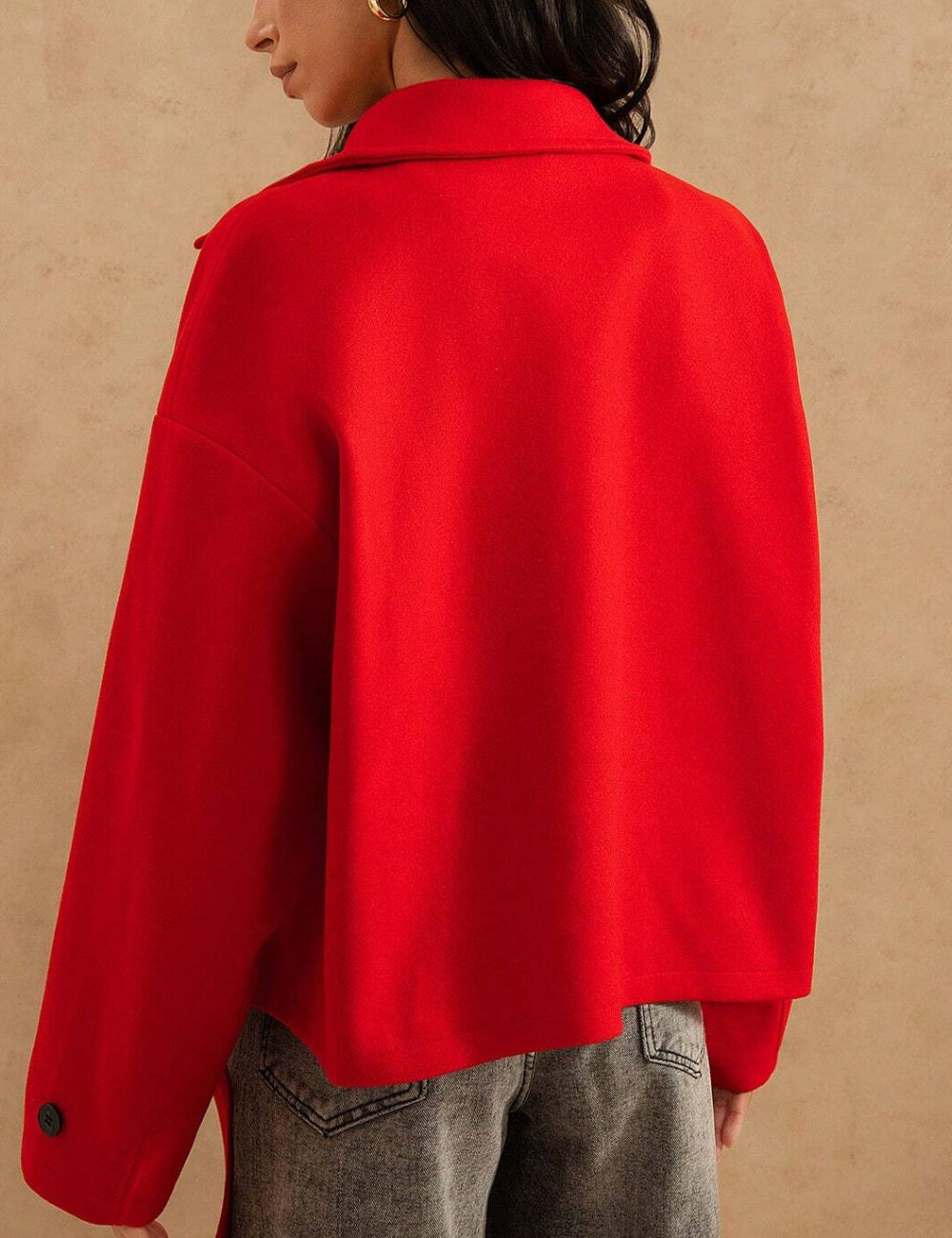 Shein Jacket, Red