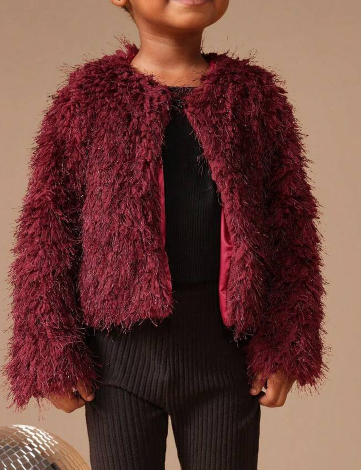 Jachetă Shein, vișiniu