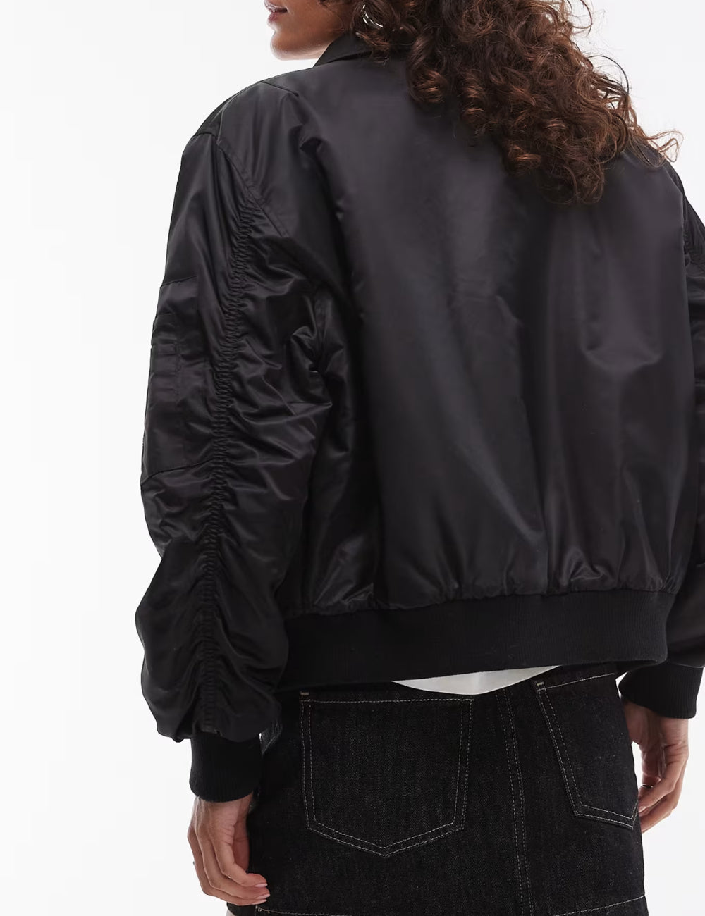 Jacheta Topshop, negru
