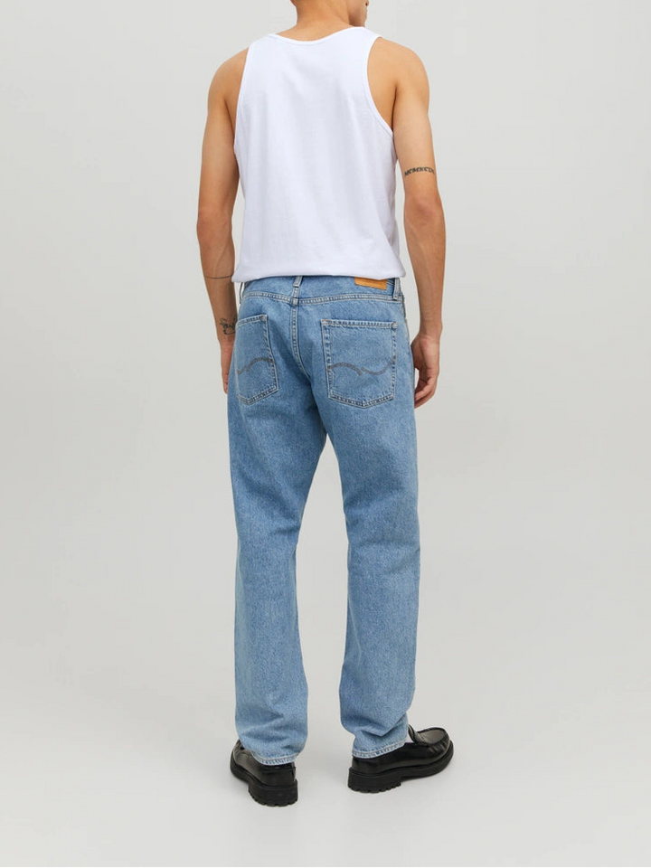 JACK&JONES ujjatlan felső, fehér