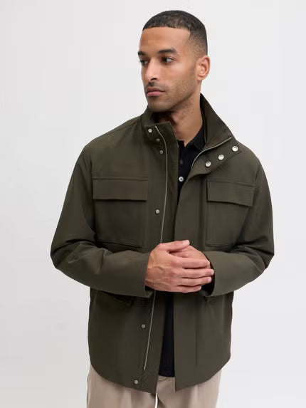 Jachetă JACK&JONES, kaki