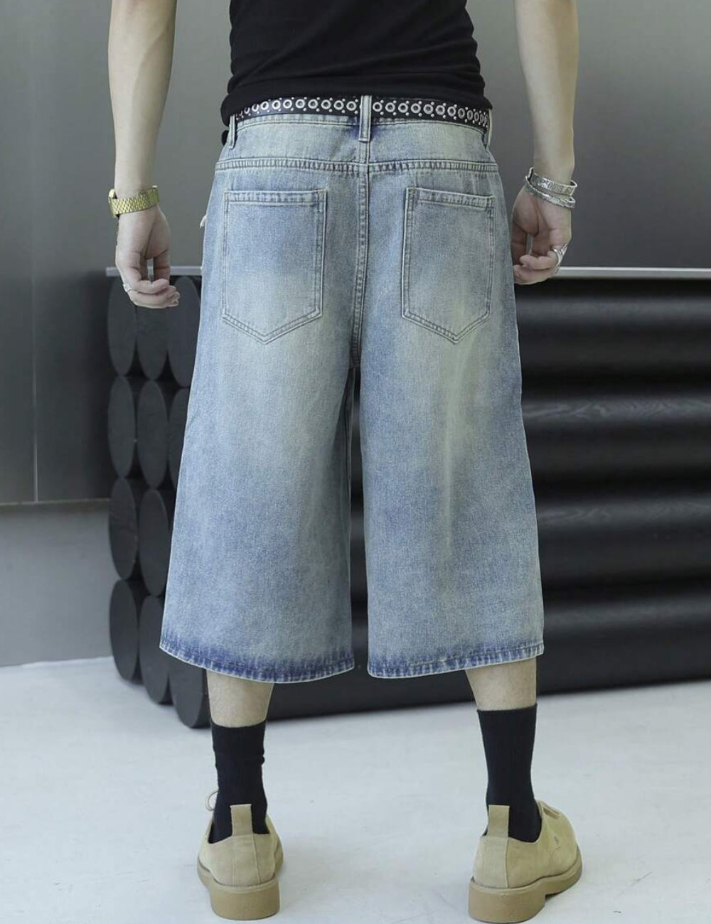 Farmer 3/4 Shein MANFINITY, kék