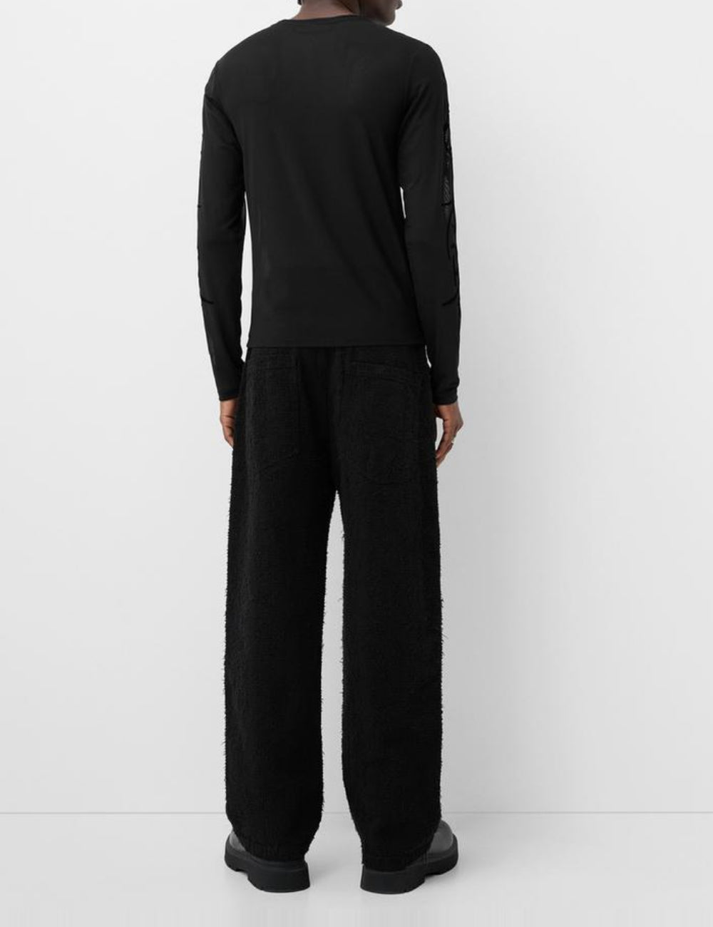 Jeans Bershka, negru