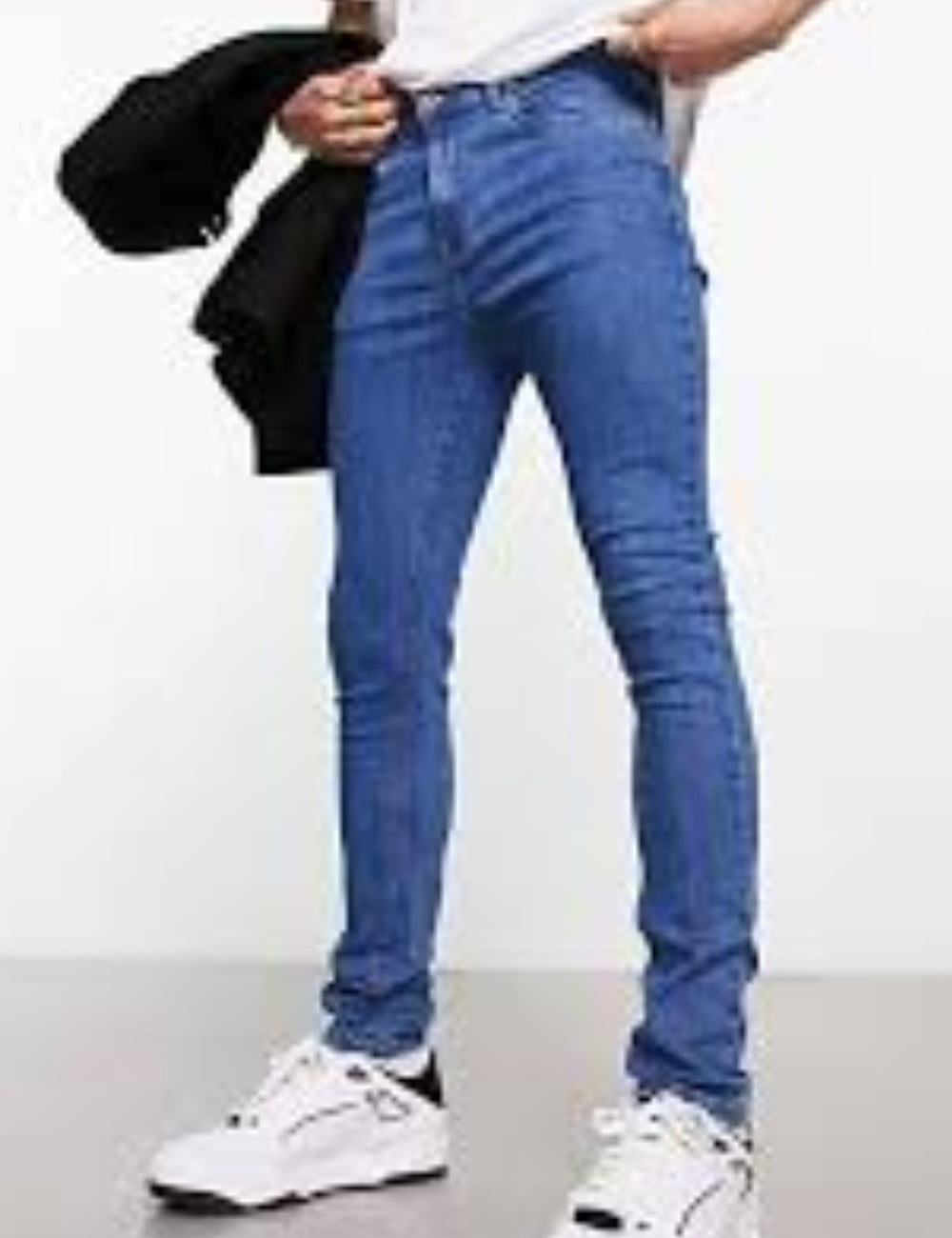 Jeans Bolongaro, albastru
