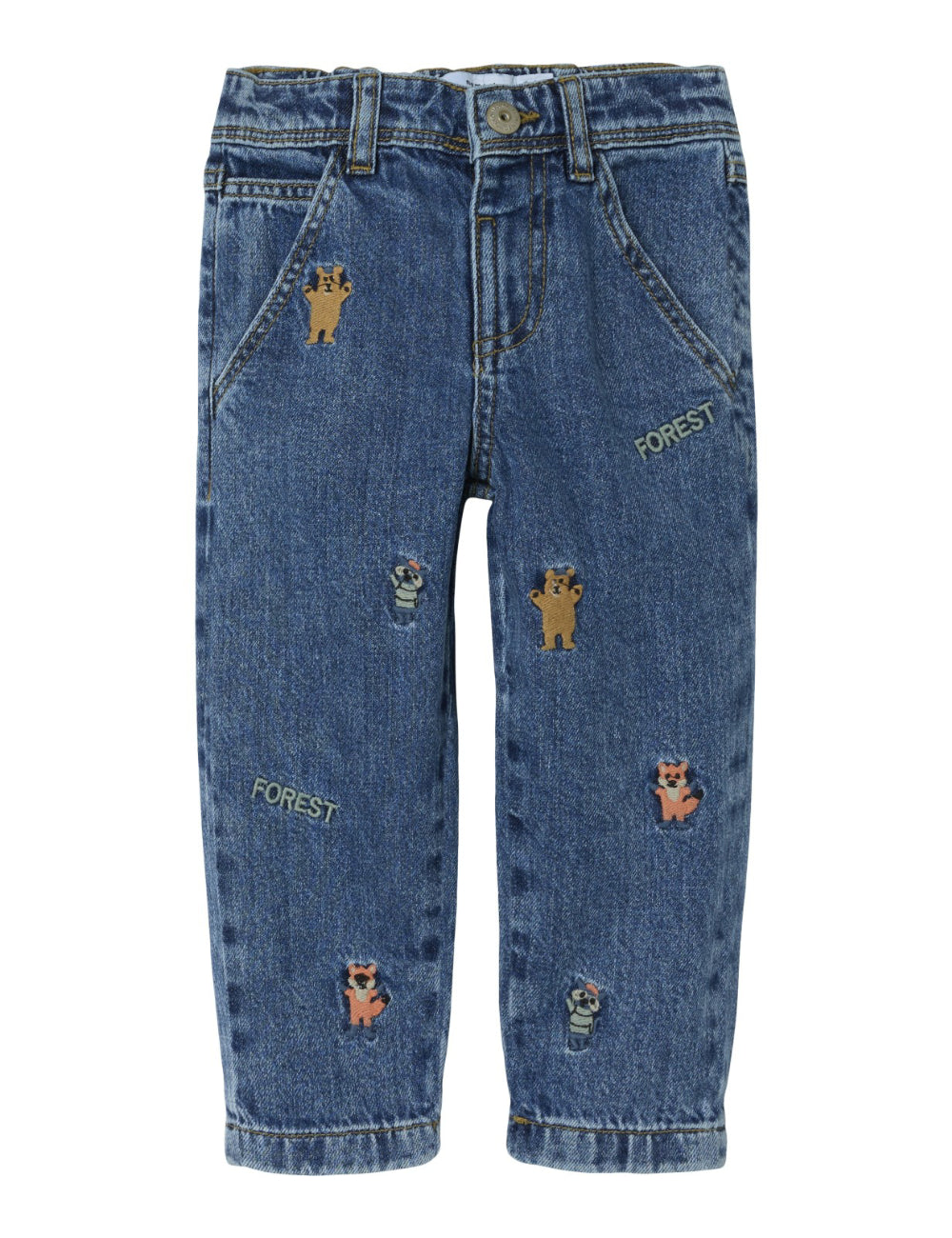 Jeans Name It, albastru