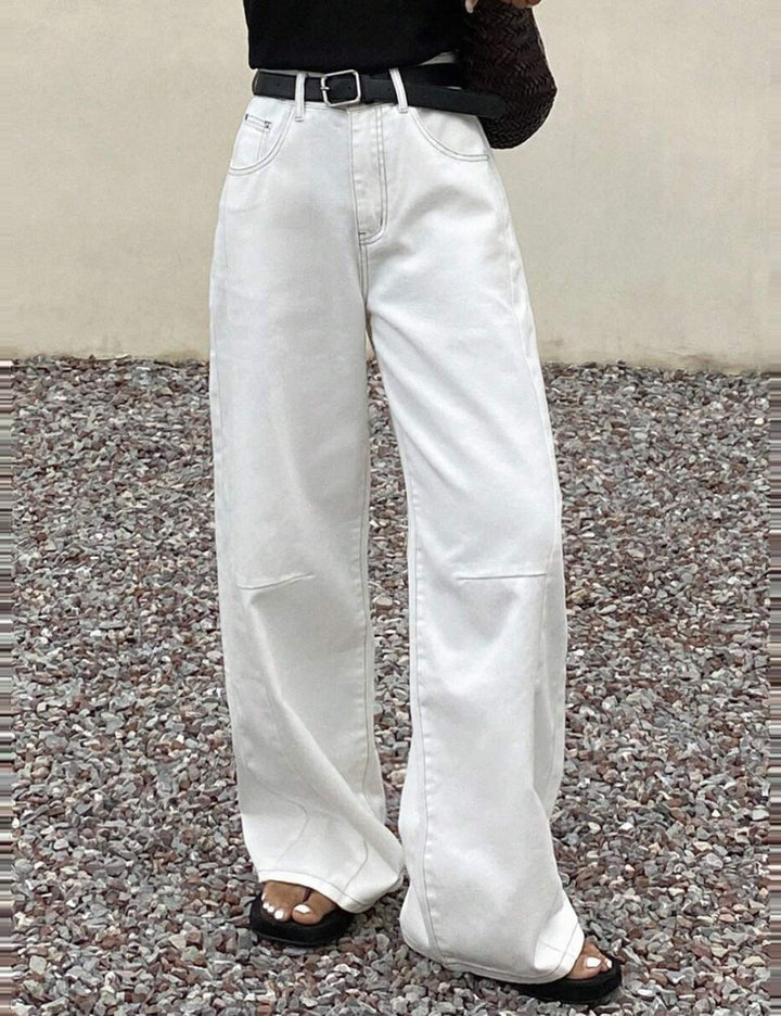 Jeans Shein, alb