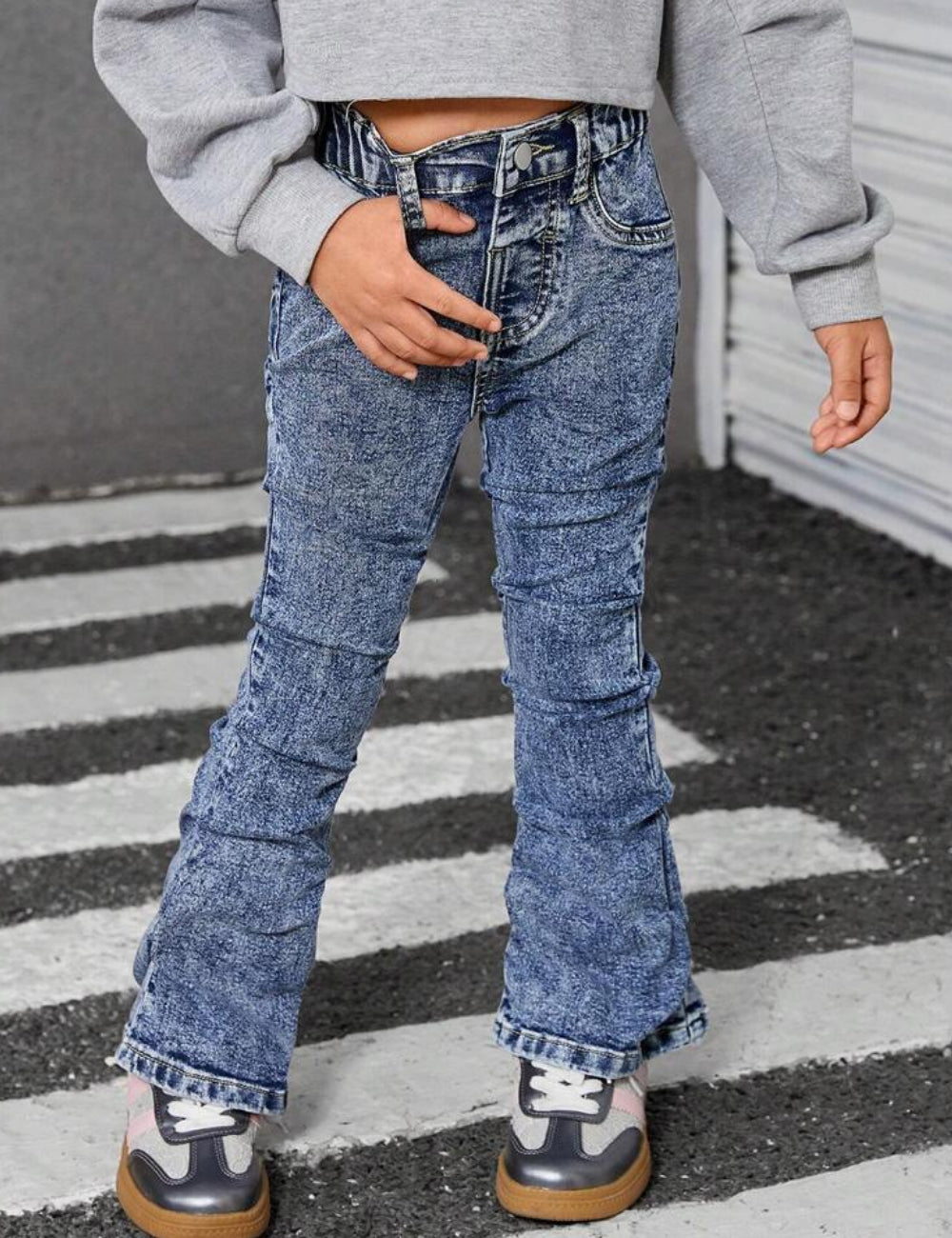 Jeans Shein, albastru