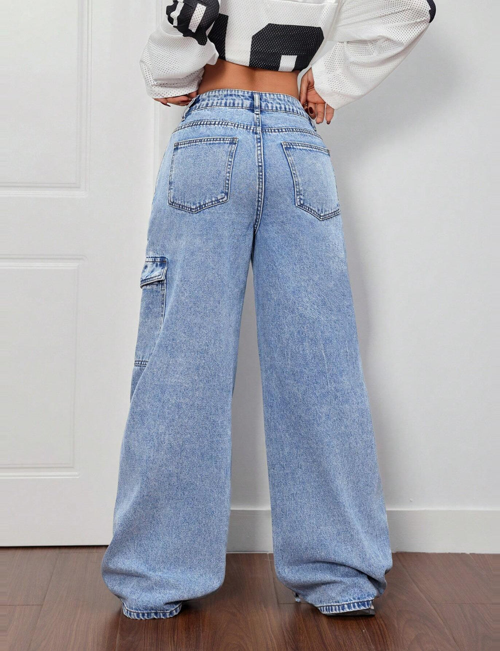 Shein farmer, kék