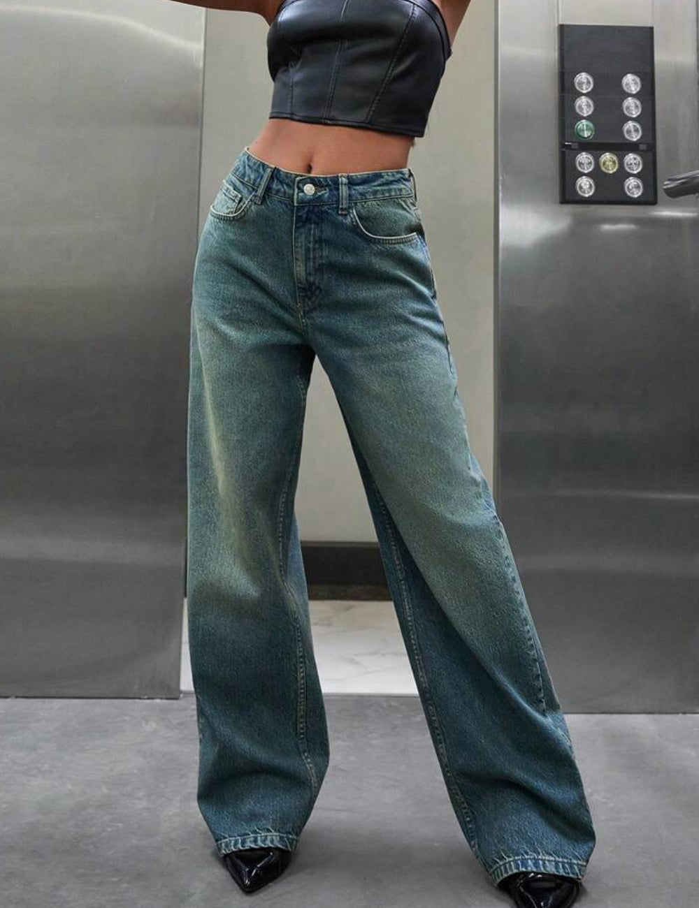 Shein farmer, kék