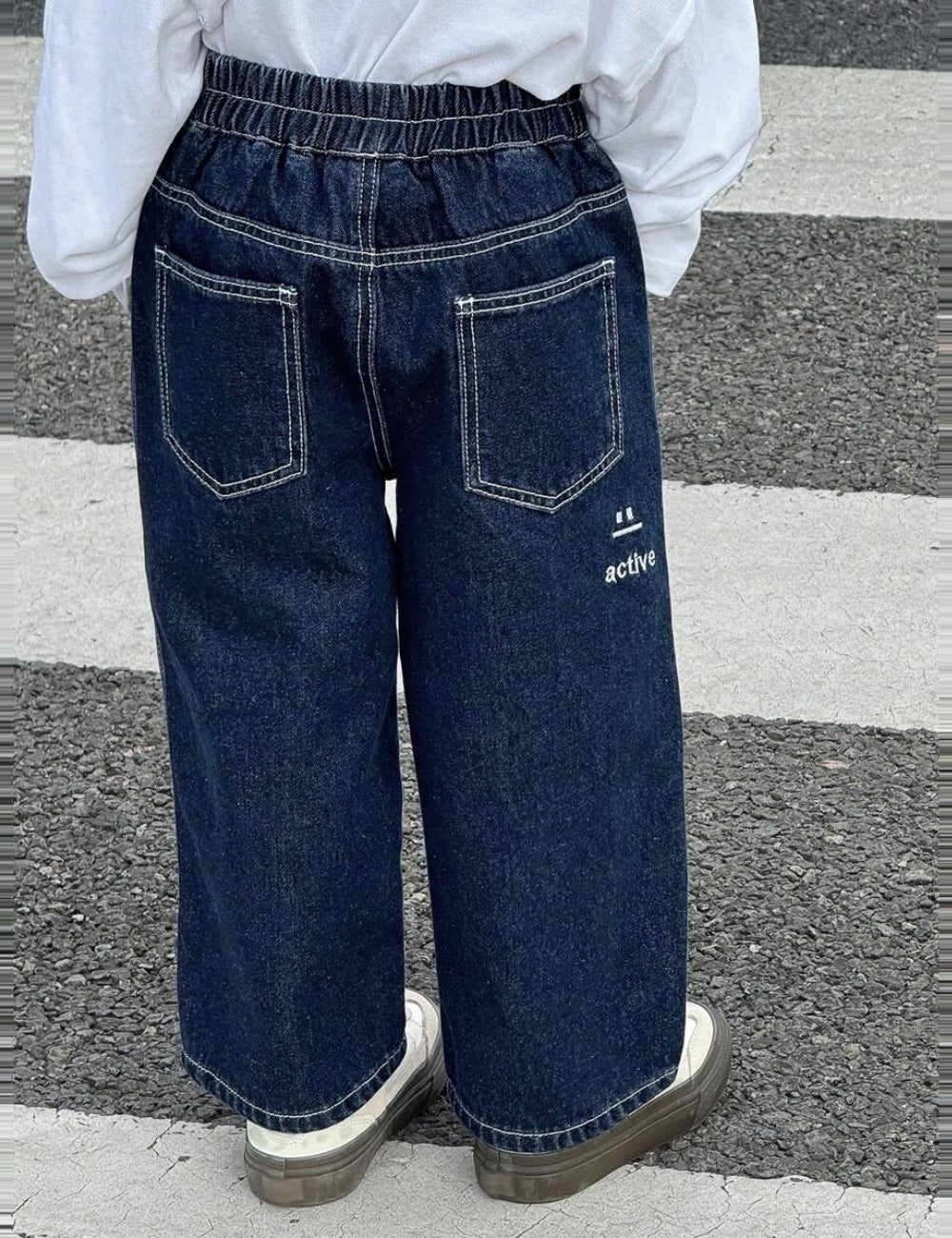 Shein farmernadrág, kék