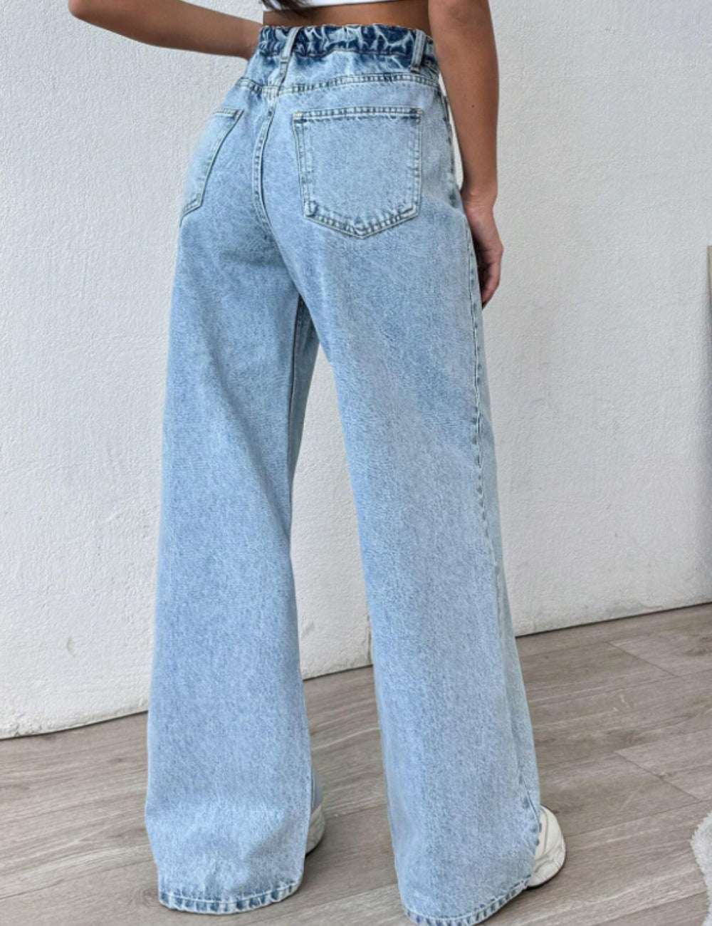 Shein farmernadrág, kék