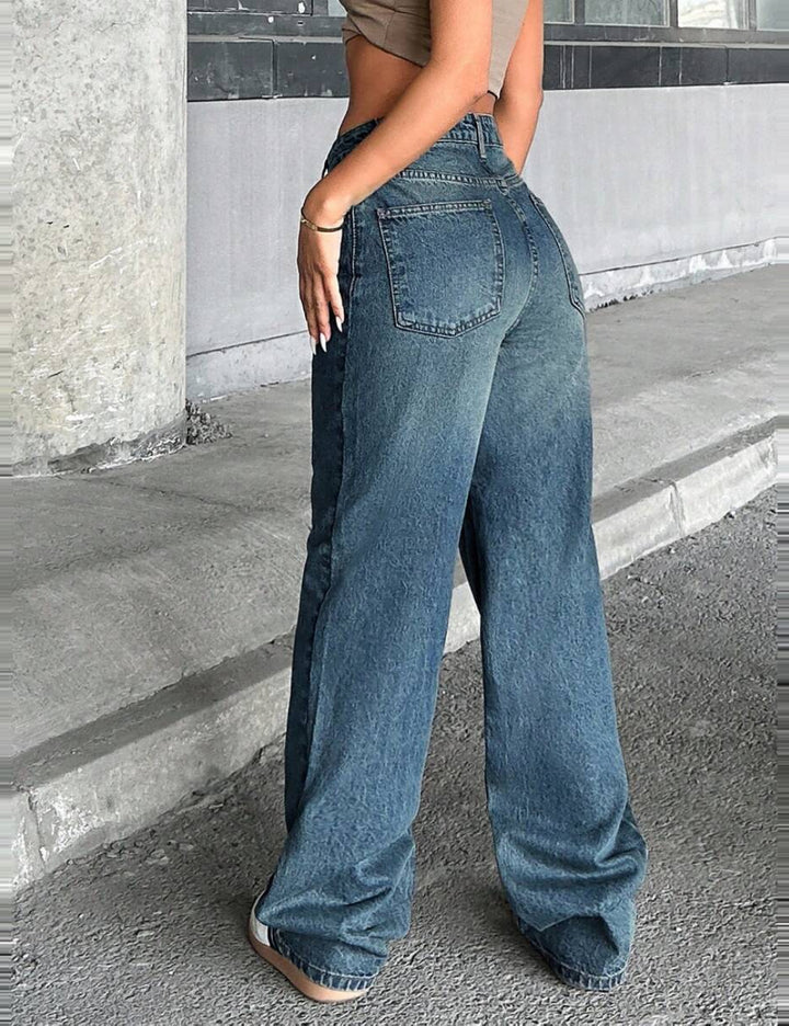 Jeans Shein, albastru