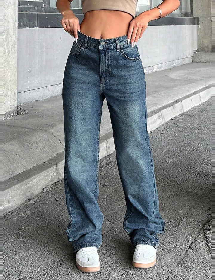 Jeans Shein, albastru