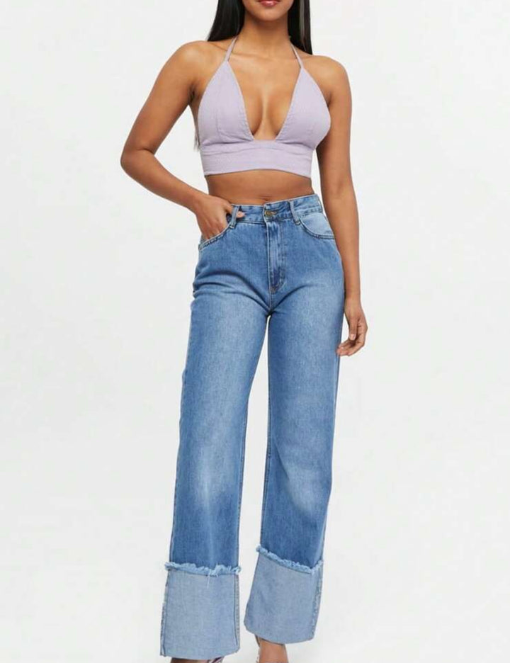 Jeans Shein, albastru