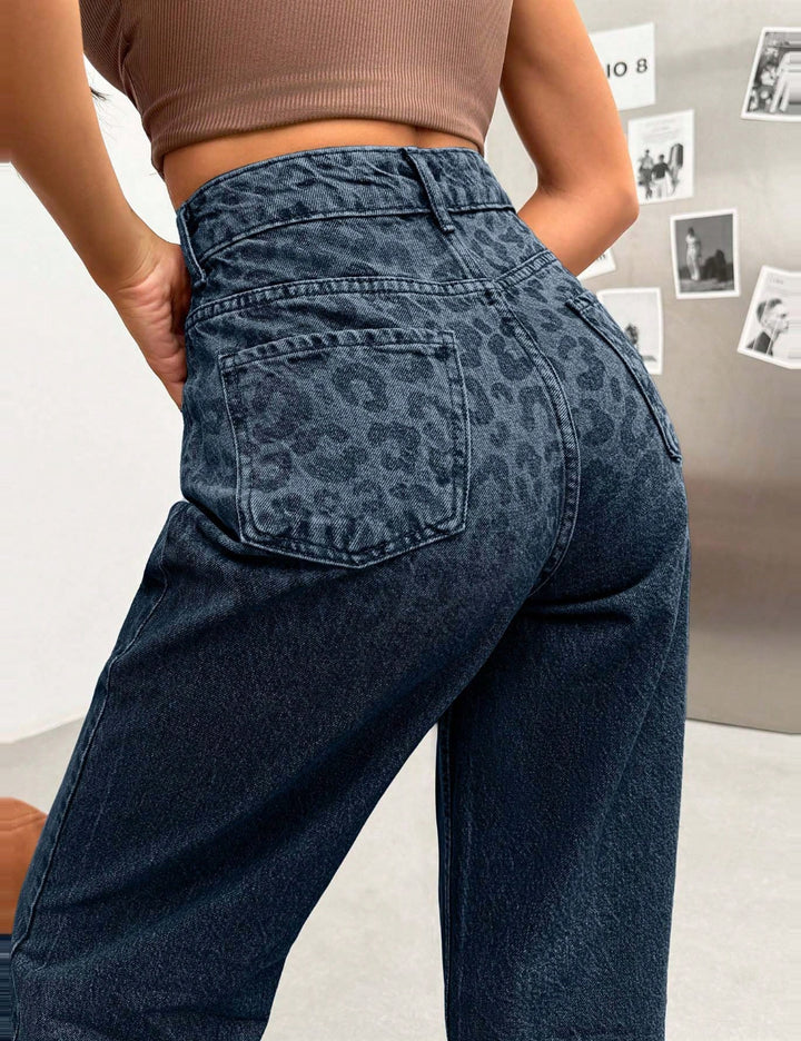 Jeans Shein, albastru