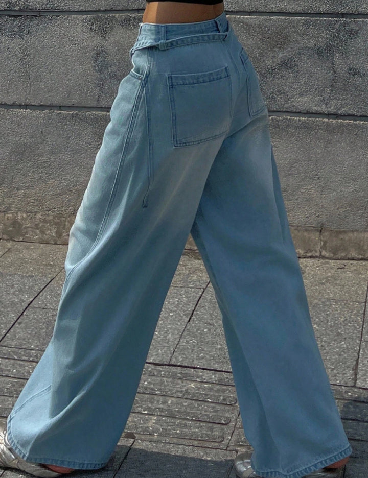 Jeans Shein, albastru