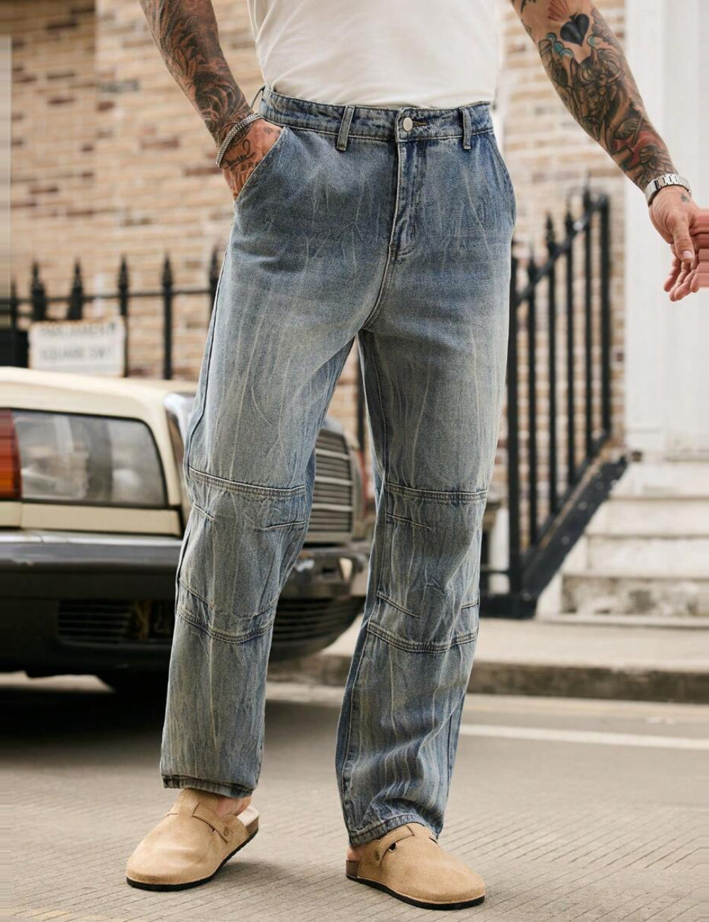 Jeans Shein, kék