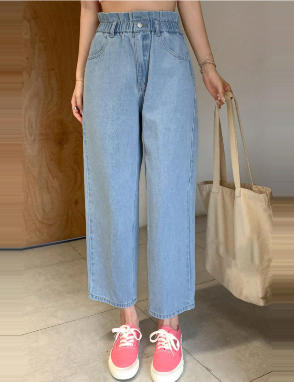Jeans Shein DAZY, albastru
