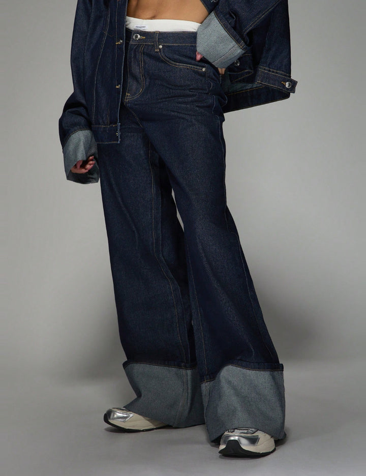 Jeans Shein Missguided, kék