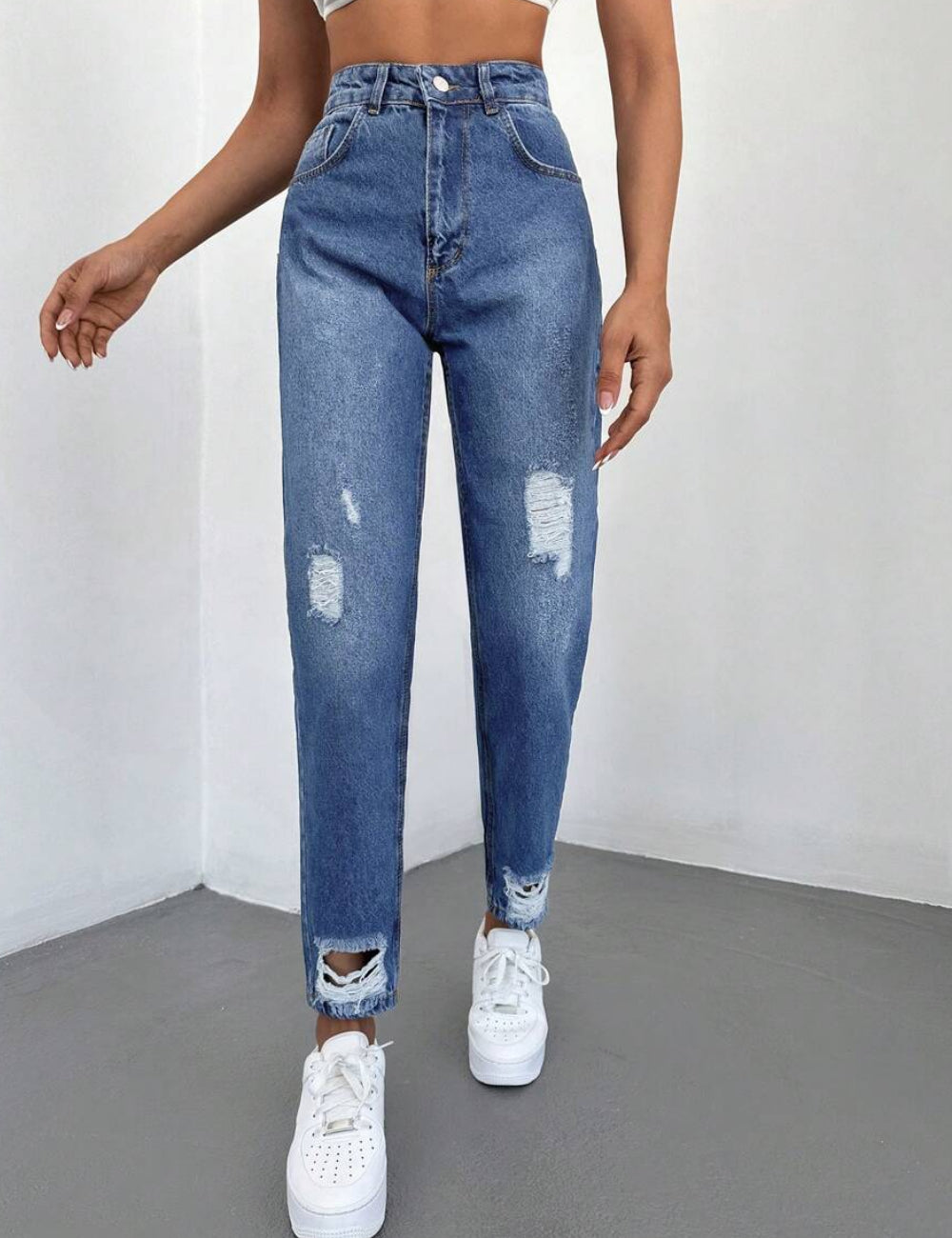 Jeans Shein, kék