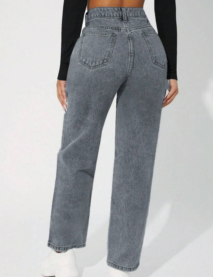 Jeans Shein, szürke