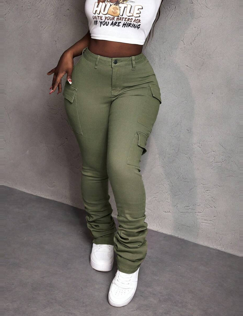 Shein farmer, khaki