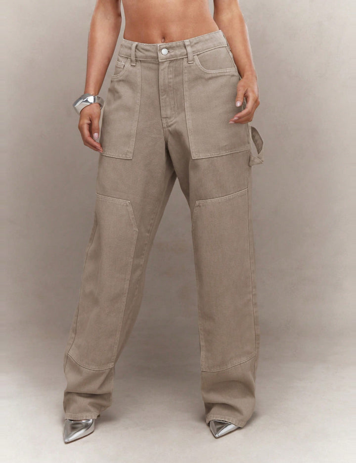 Jeans Shein Missguided, maro