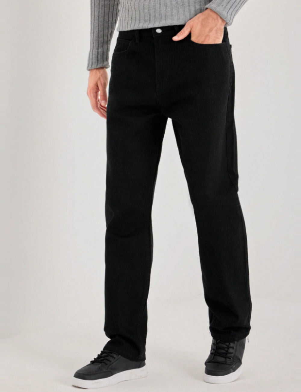 Jeans Shein, negru