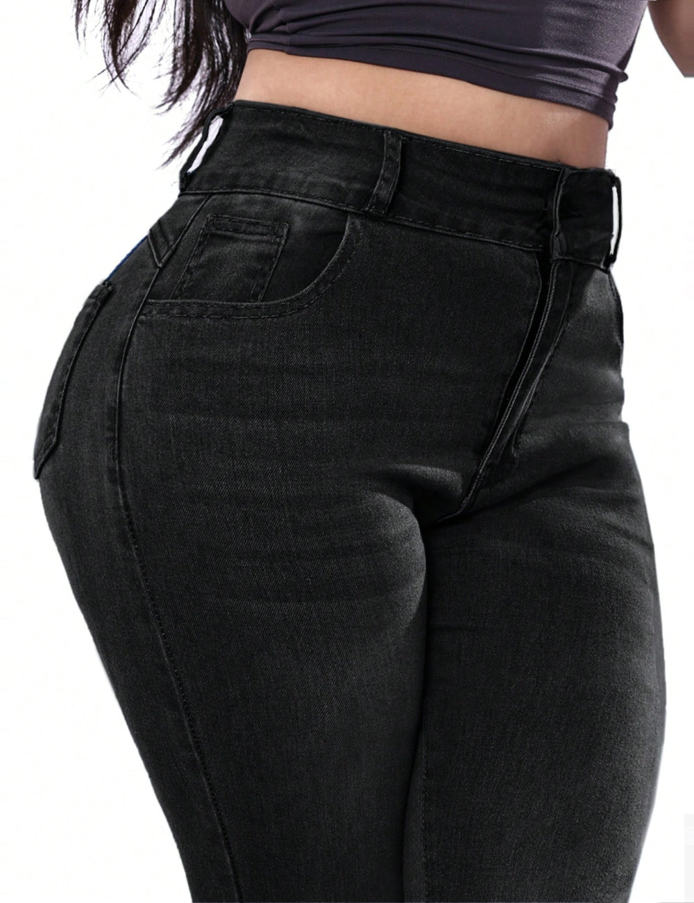 Jeans SHEIN, negru