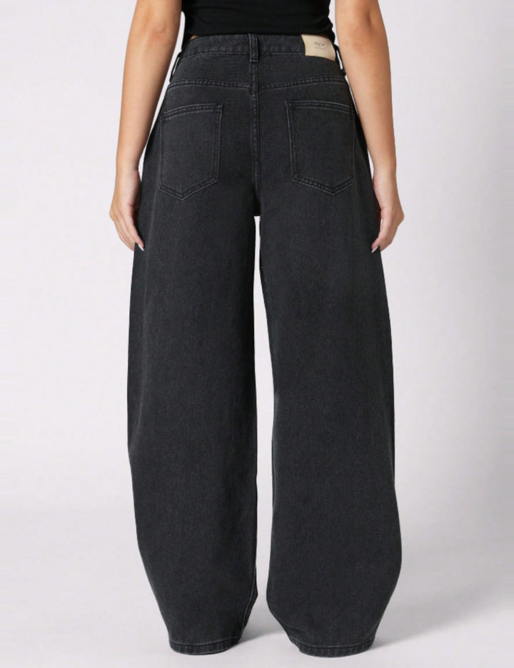 Jeans Shein SUMWON, negru