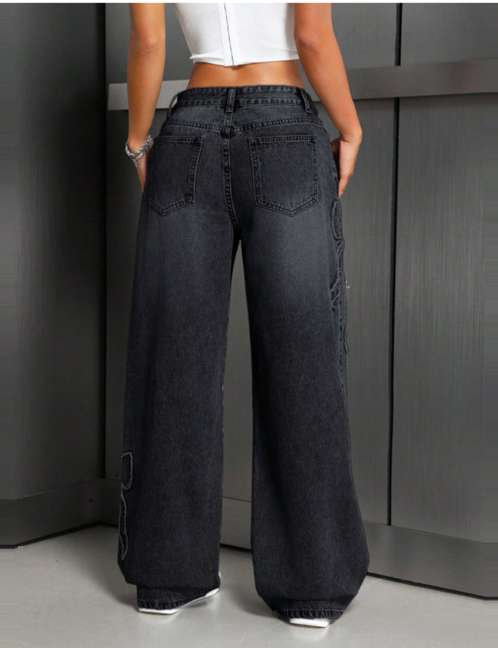 Jeans Shein, negru