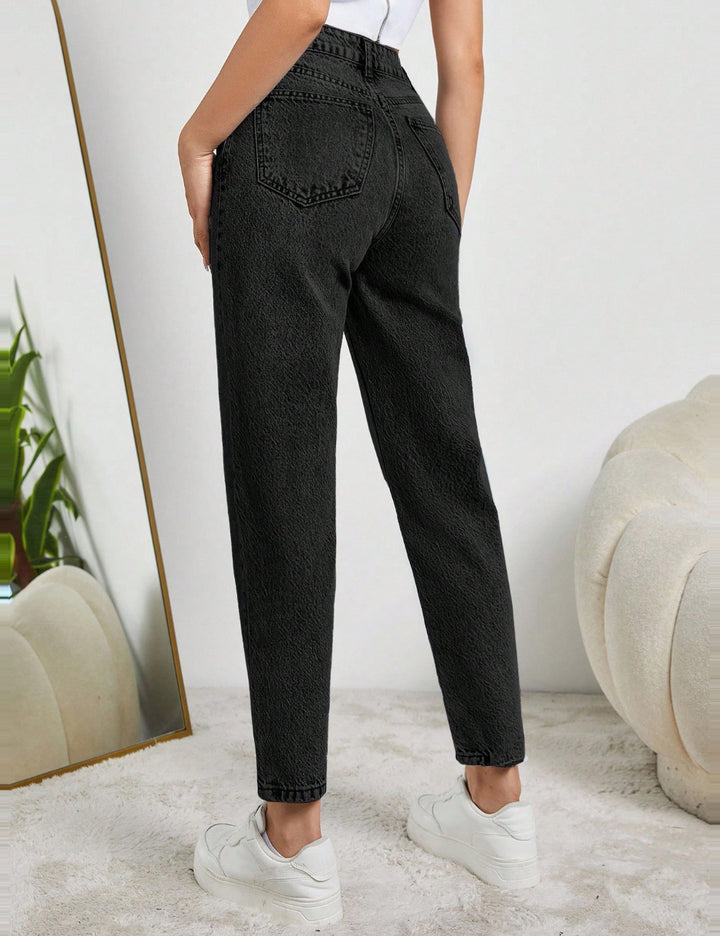 Jeans Shein, fekete