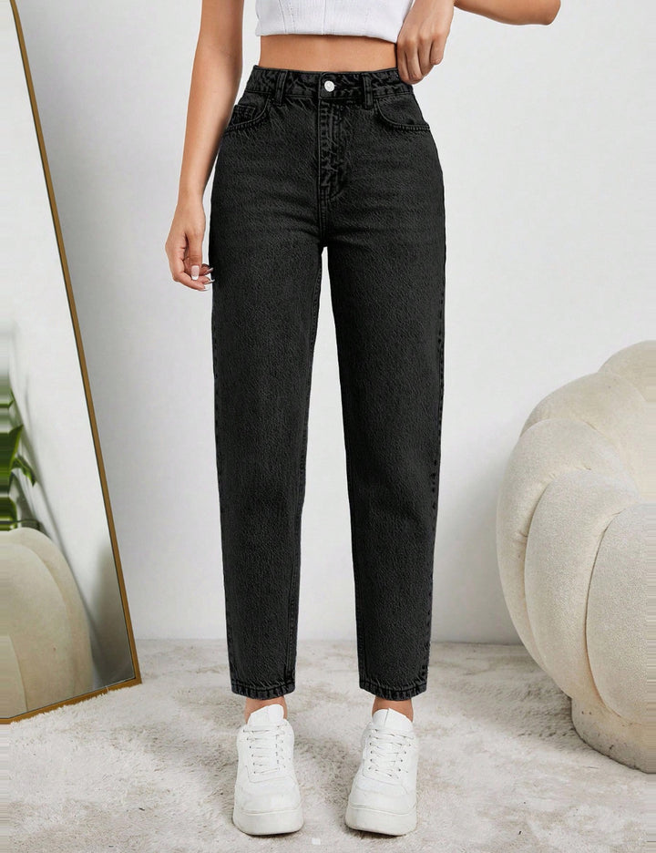 Jeans Shein, fekete