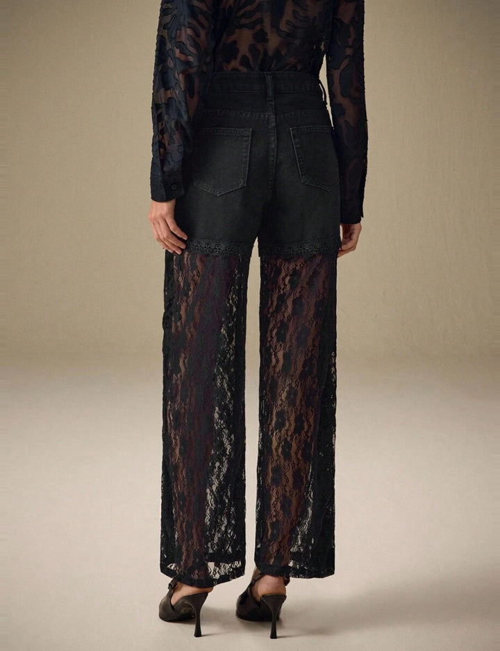 Jeans Shein, negru