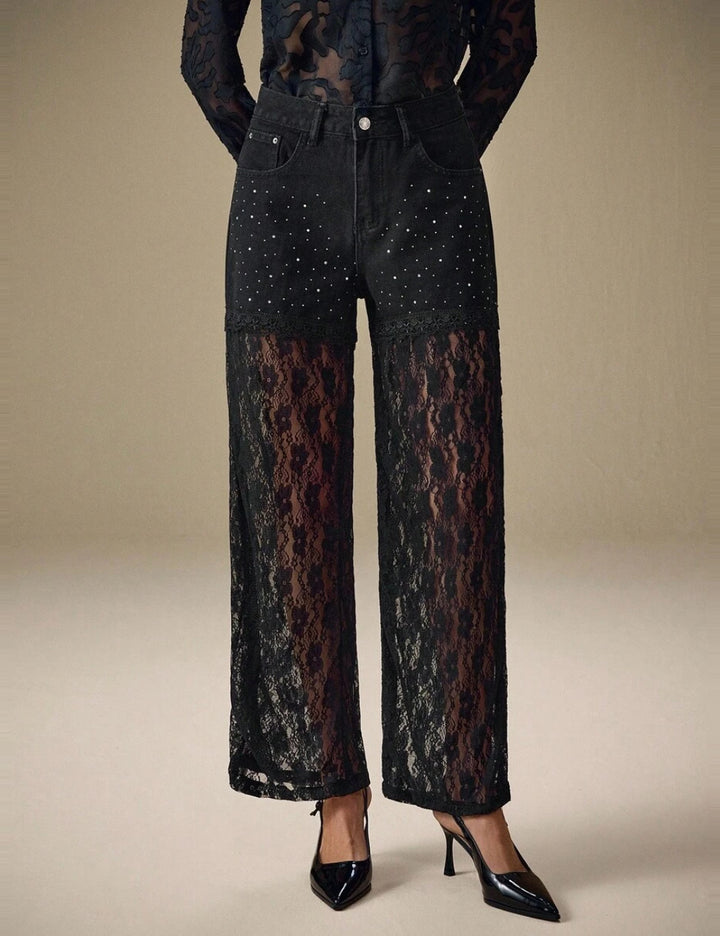 Jeans Shein, negru