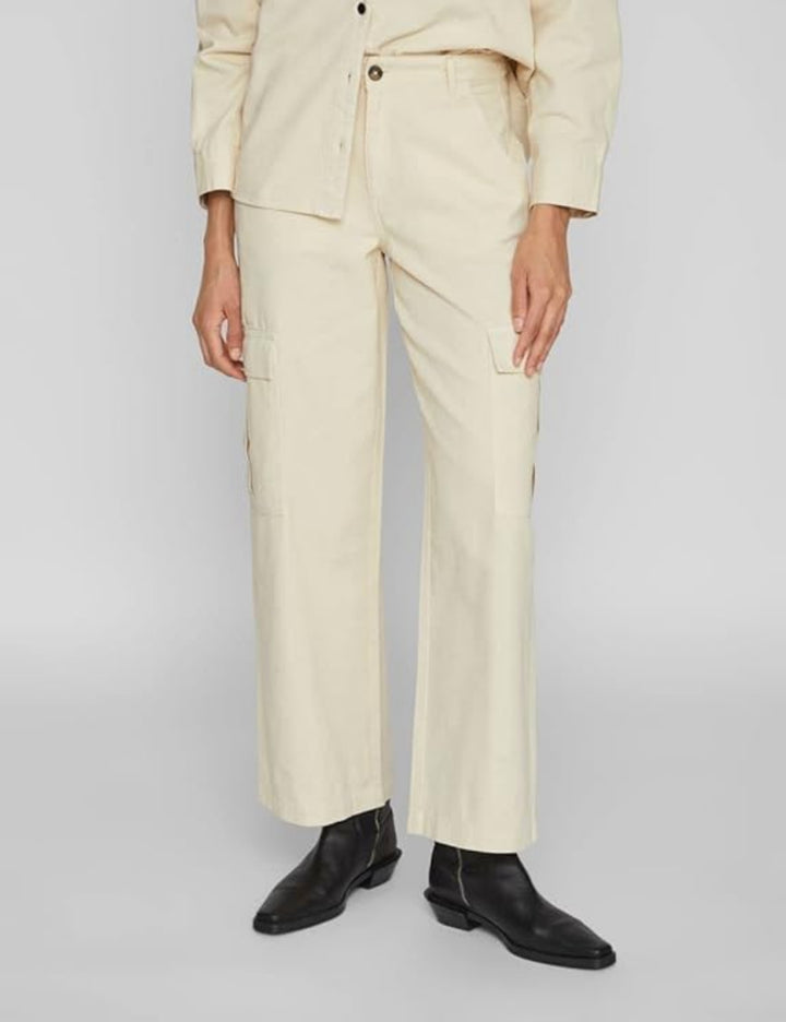 Jeans Vila, crem
