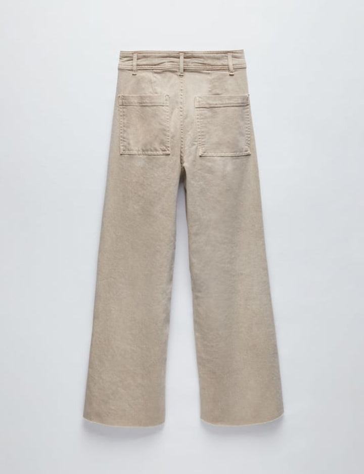 Jeans Zara, bej