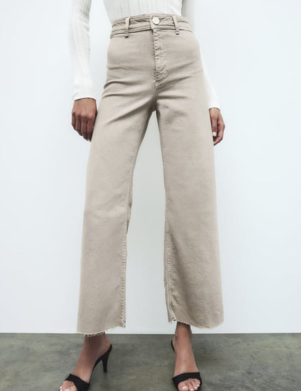 Jeans Zara, bej