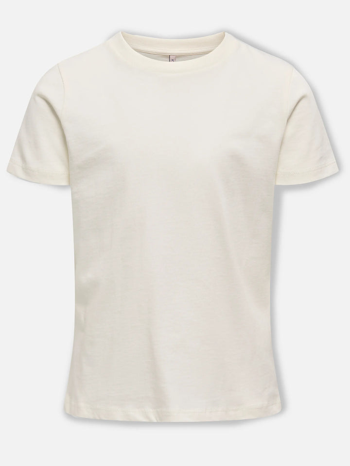 Tricou Only, crem