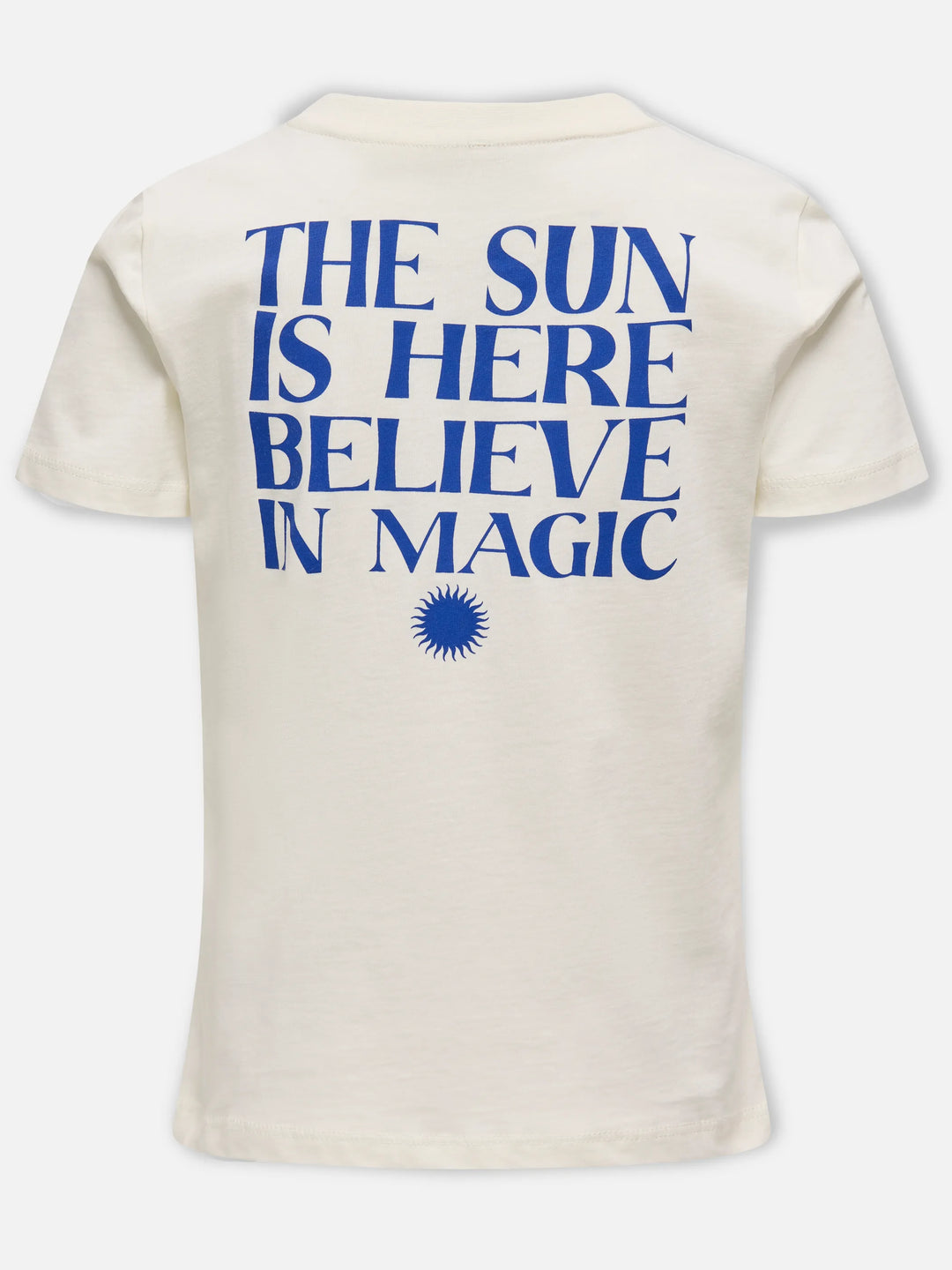 Tricou Only, crem