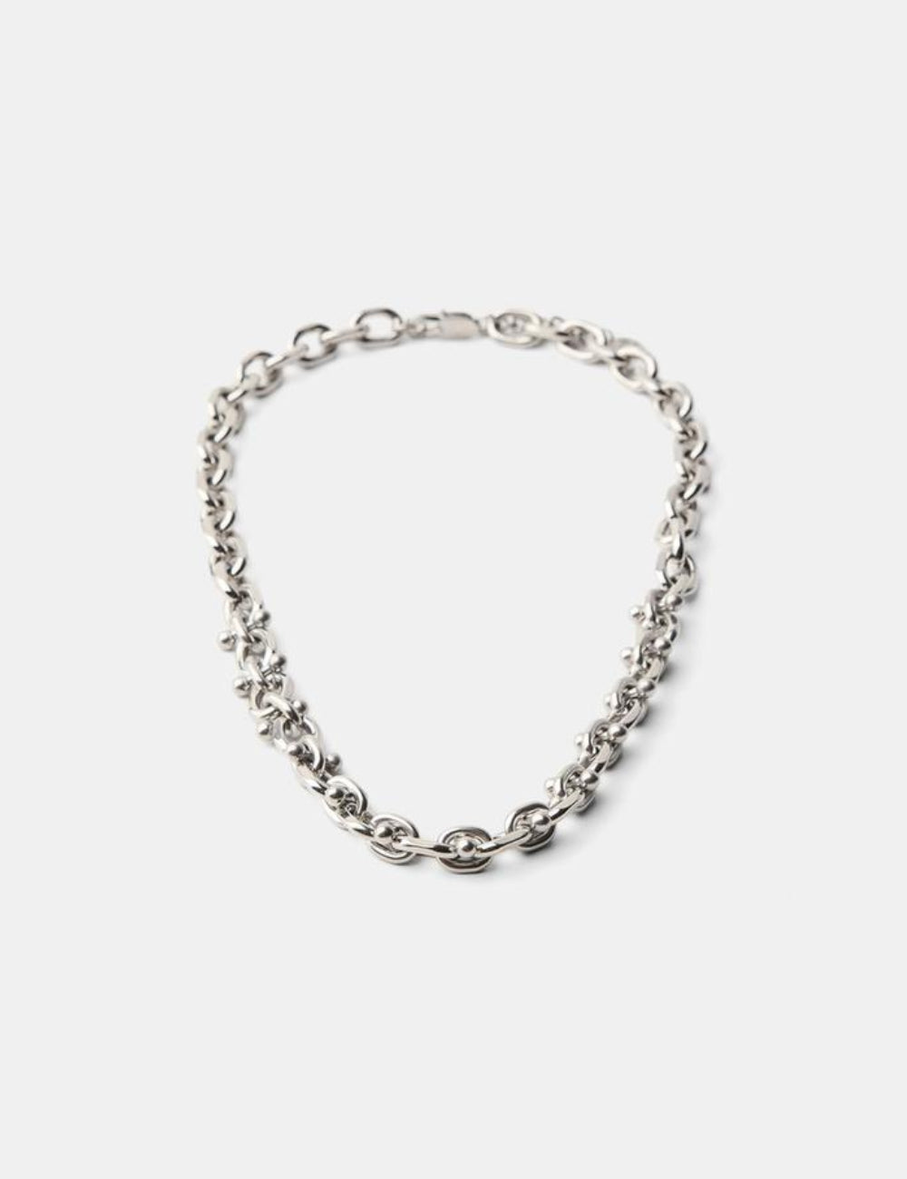 Lanț Bershka, argintiu