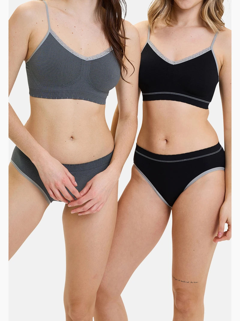 Set bustiere ZEN ATTITUDE, mix culori