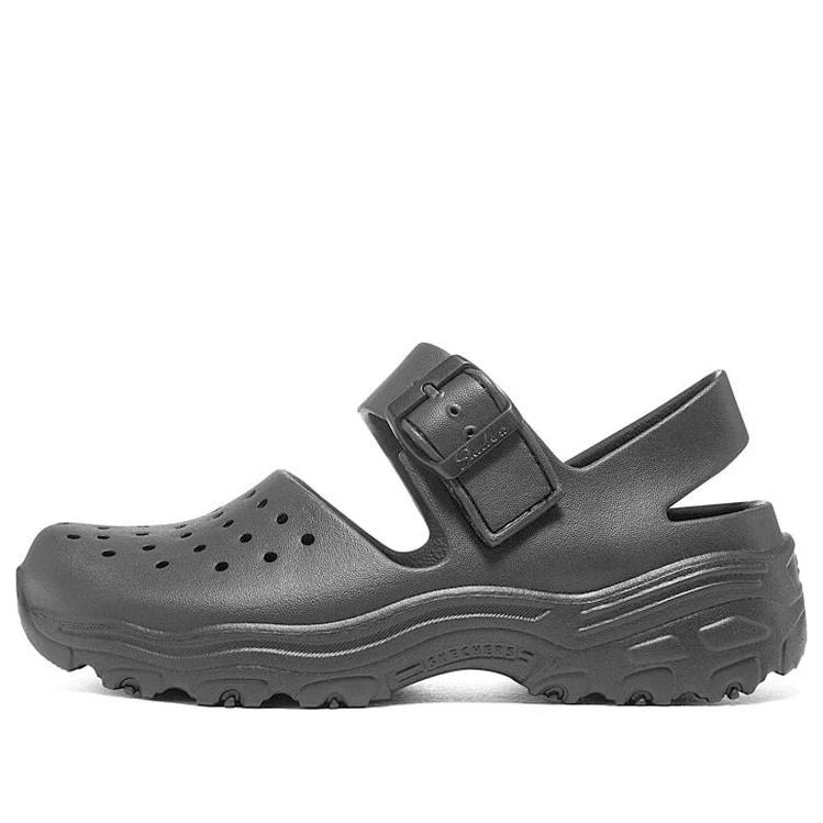 Saboți SKECHERS, negru