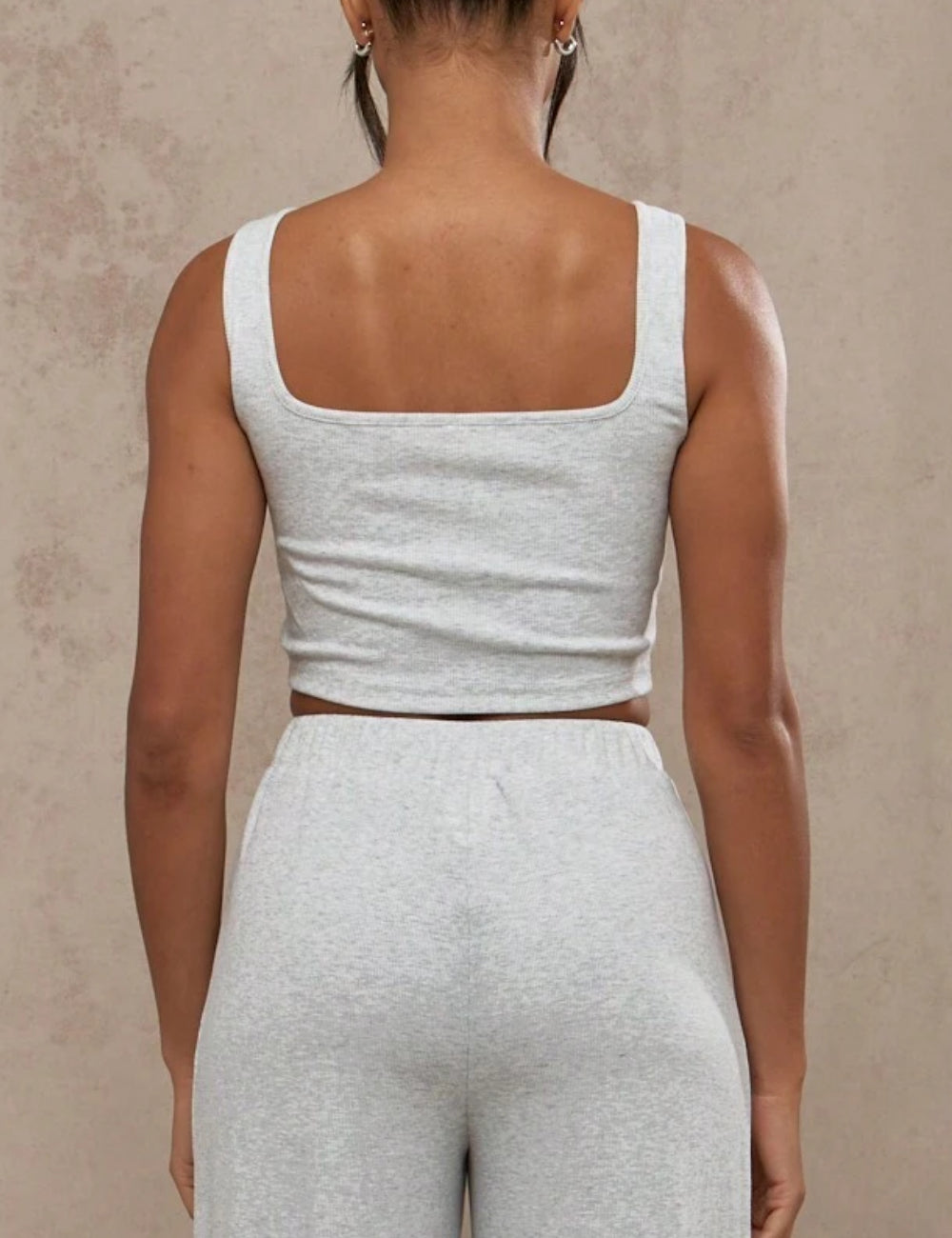 Maiou de pijama Shein Missguided, gri