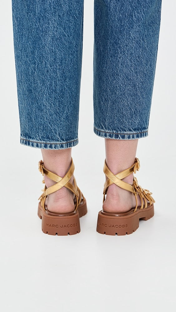 Szandál MARC JACOBS, arany