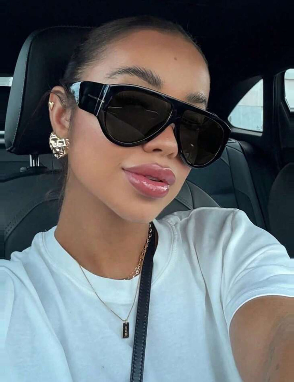 Ochelari de soare Shein, negru