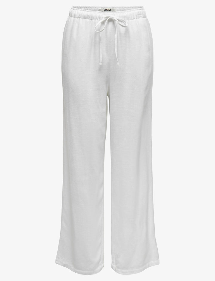 Pantaloni ONLY, alb