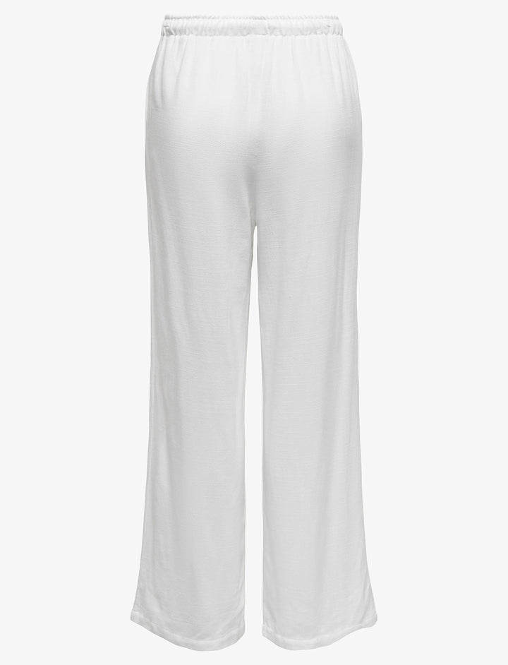 Pantaloni ONLY, alb