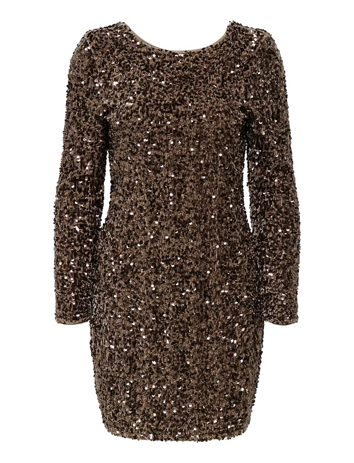 Rochie mini ONLY, maro